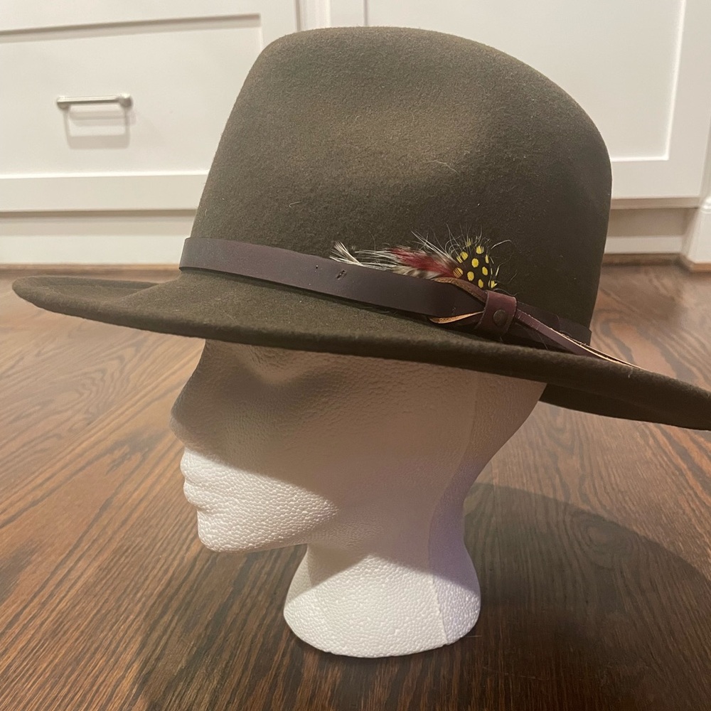 Dorfman Pacific Brown Wool Hat